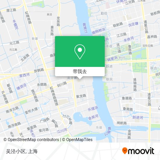 吴泾小区地图