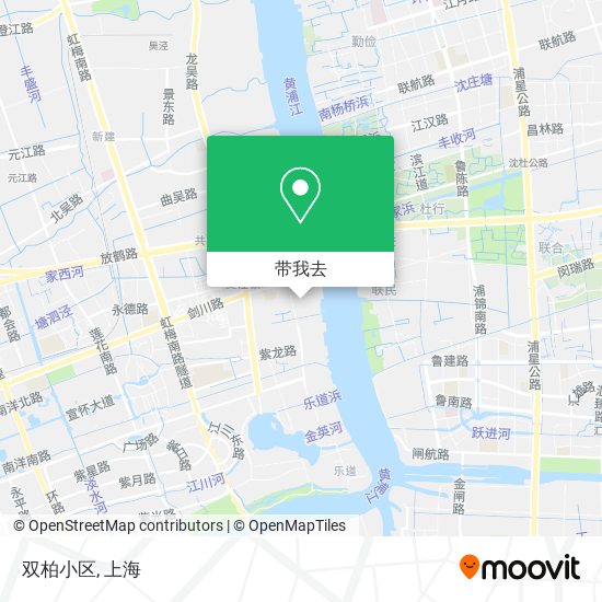 双柏小区地图