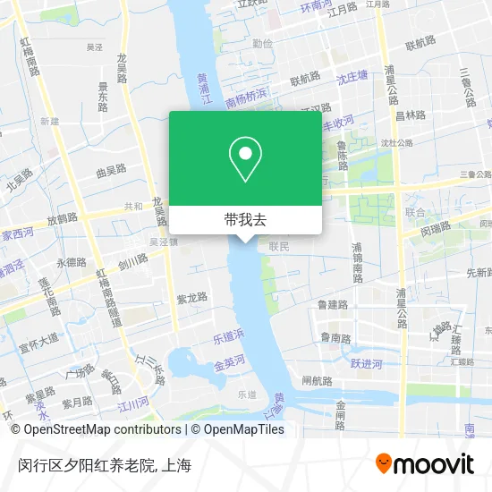 闵行区夕阳红养老院地图