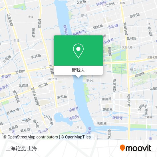 上海轮渡地图