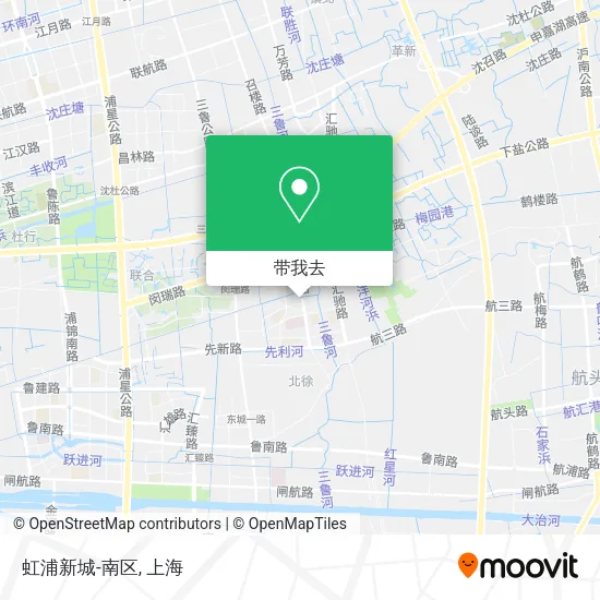 虹浦新城-南区地图