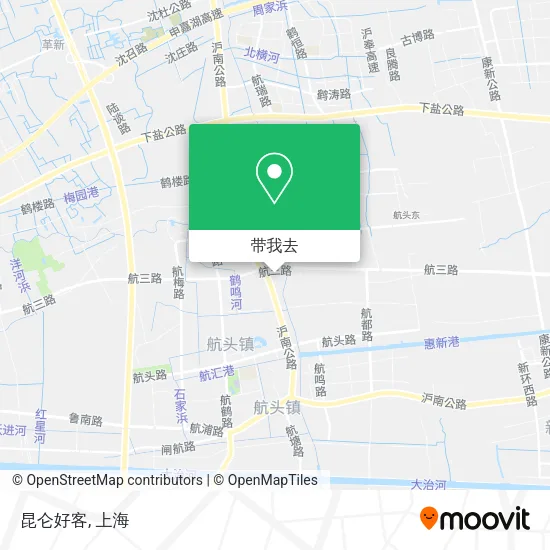 昆仑好客地图