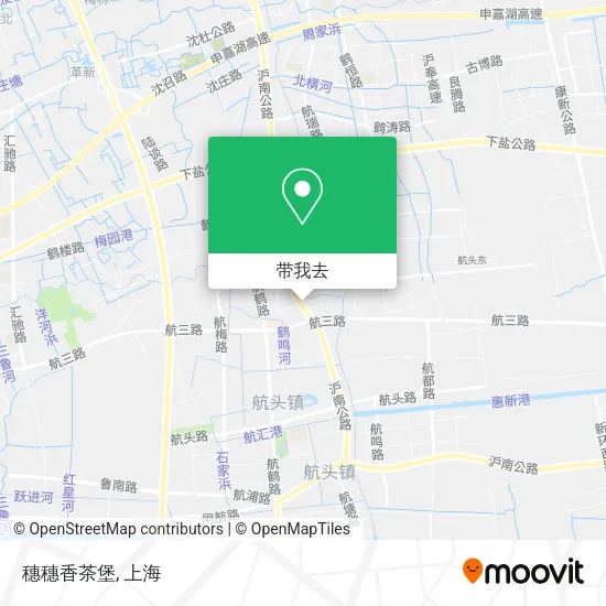 穗穗香茶堡地图
