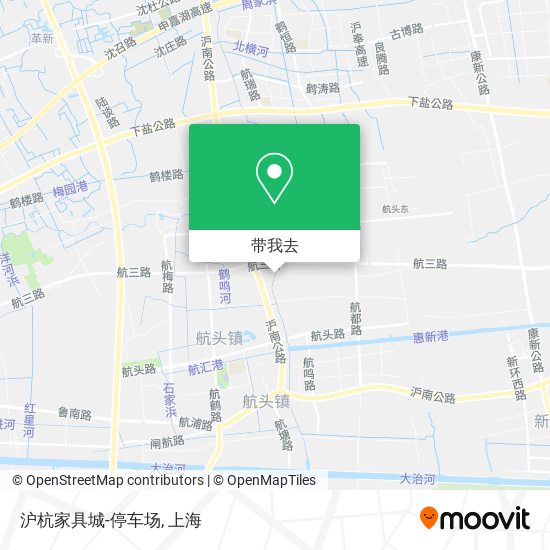 沪杭家具城-停车场地图