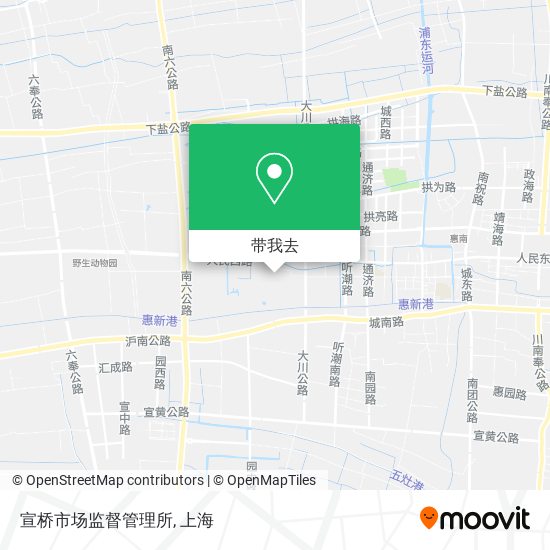 宣桥市场监督管理所地图