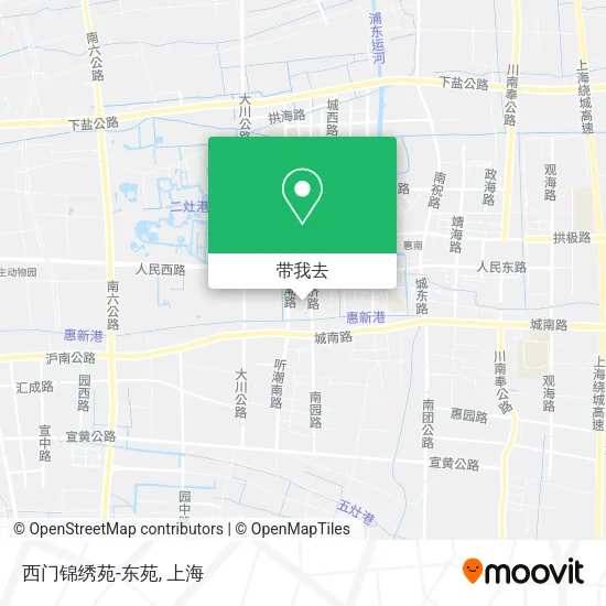 西门锦绣苑-东苑地图