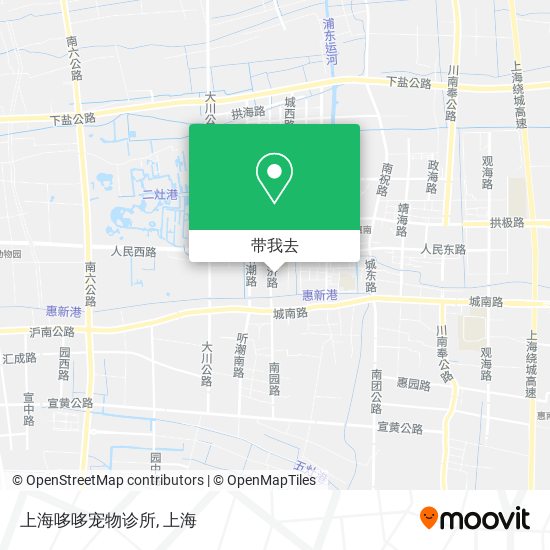 上海哆哆宠物诊所地图