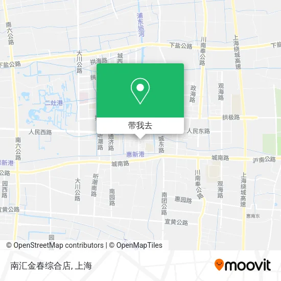 南汇金春综合店地图