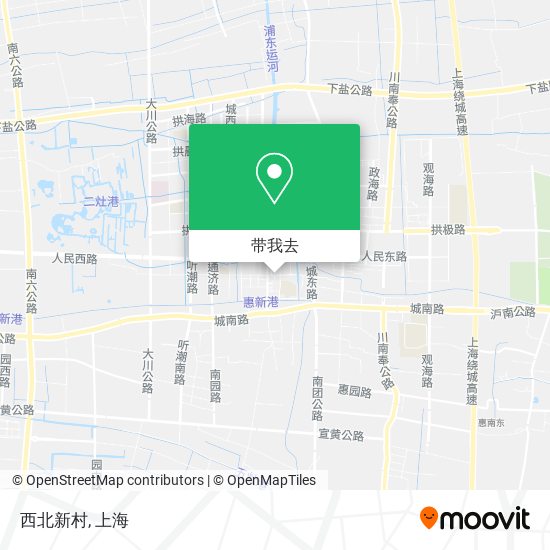 西北新村地图