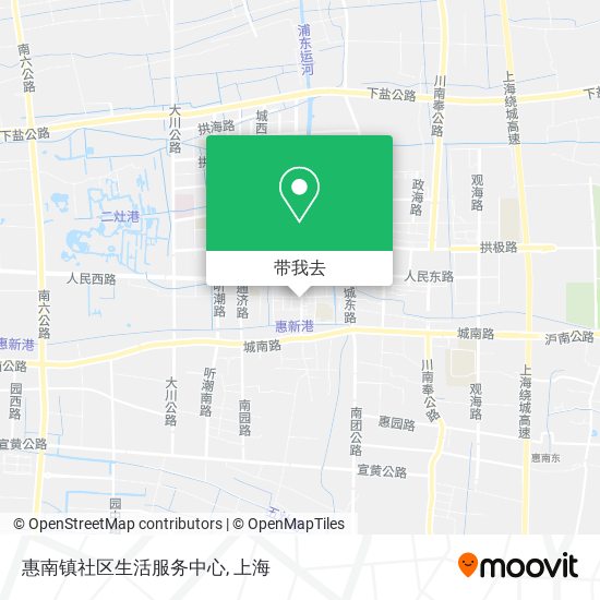 惠南镇社区生活服务中心地图
