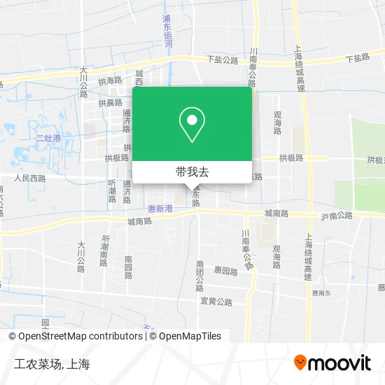 工农菜场地图