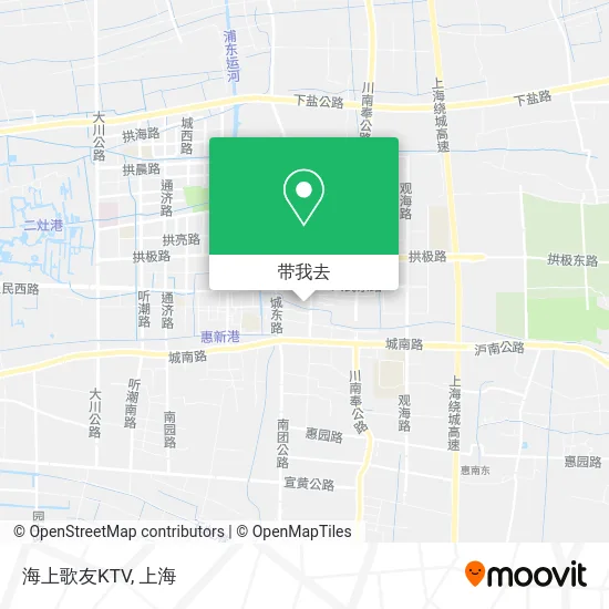 海上歌友KTV地图