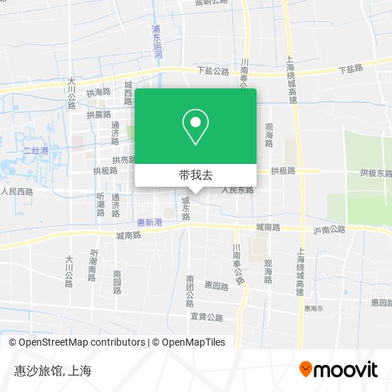 惠沙旅馆地图