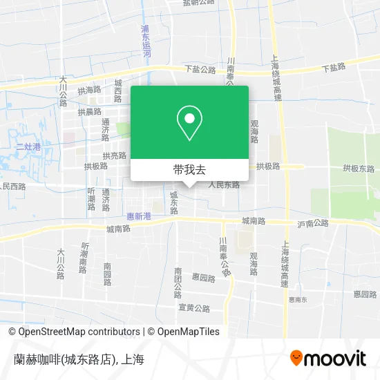 蘭赫咖啡(城东路店)地图