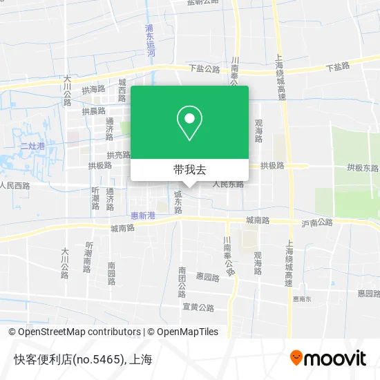 快客便利店(no.5465)地图