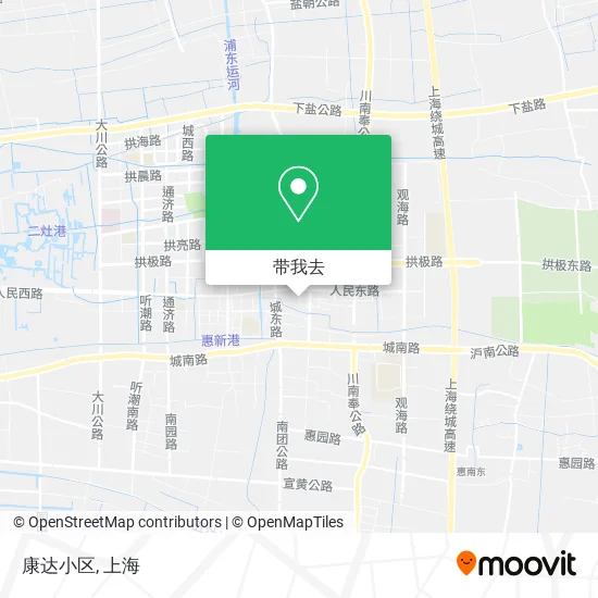 康达小区地图