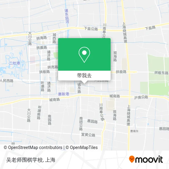 吴老师围棋学校地图