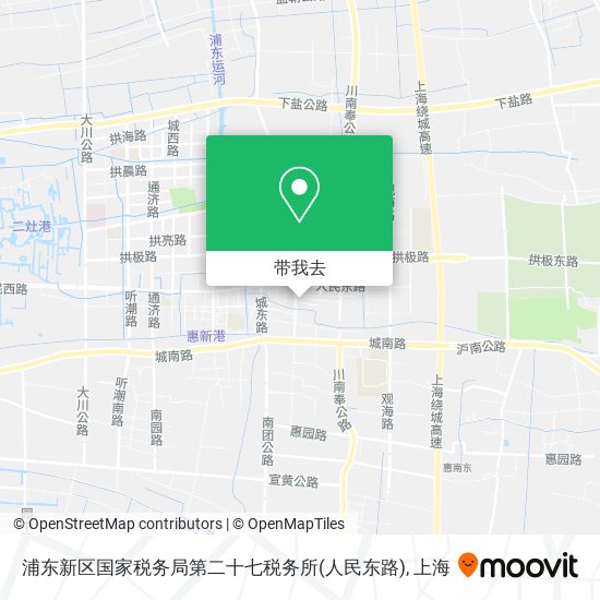 浦东新区国家税务局第二十七税务所(人民东路)地图