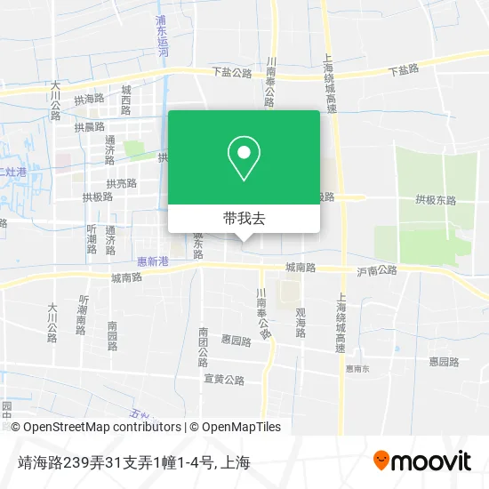 靖海路239弄31支弄1幢1-4号地图