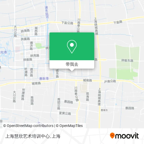 上海慧欣艺术培训中心地图