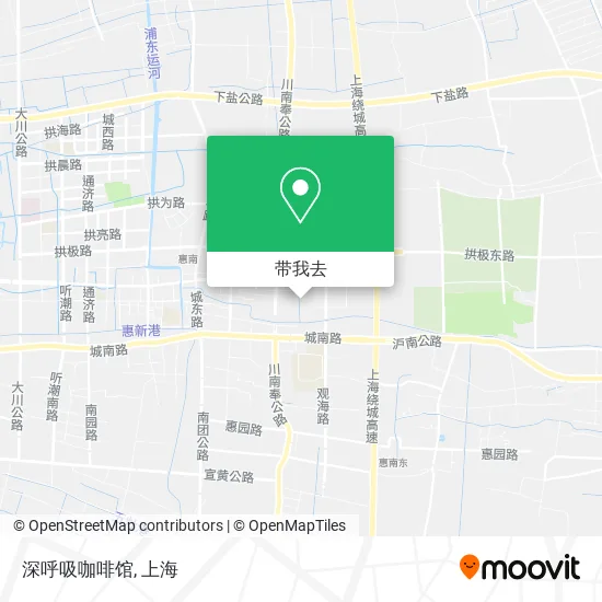 深呼吸咖啡馆地图