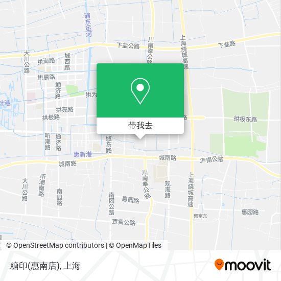 糖印(惠南店)地图