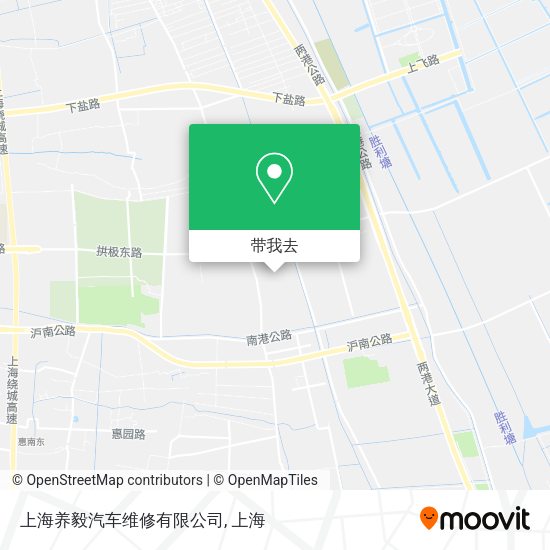 上海养毅汽车维修有限公司地图