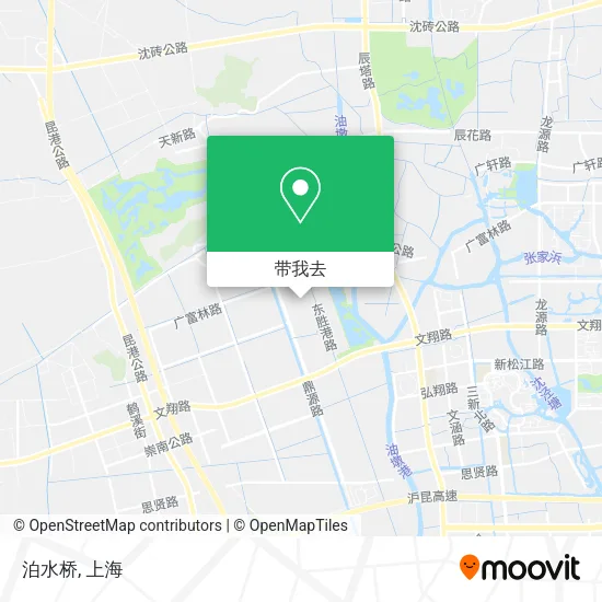 泊水桥地图