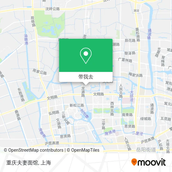 重庆夫妻面馆地图