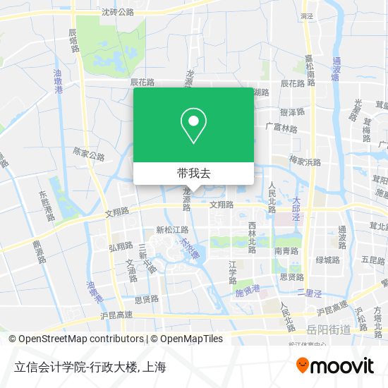 立信会计学院-行政大楼地图