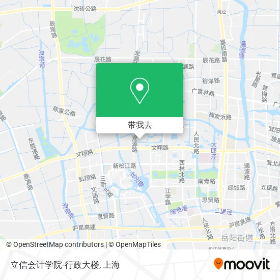 立信会计学院-行政大楼地图