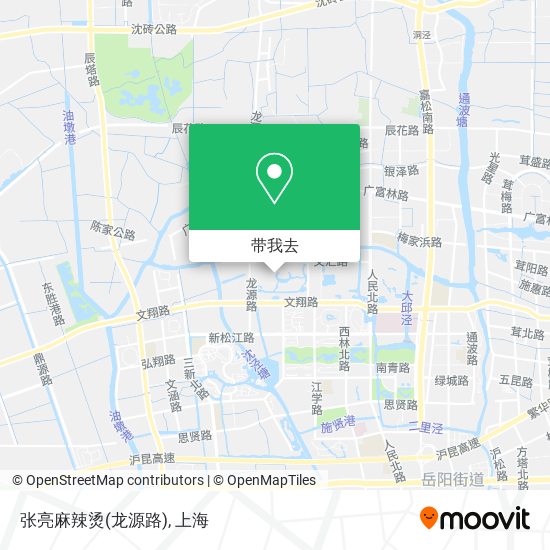 张亮麻辣烫(龙源路)地图