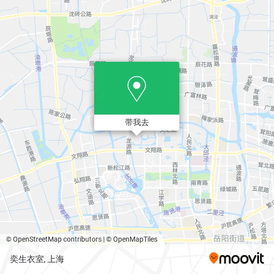 奕生衣室地图
