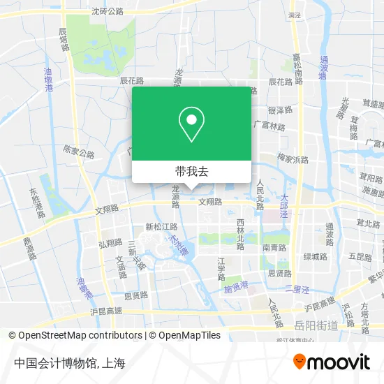 中国会计博物馆地图