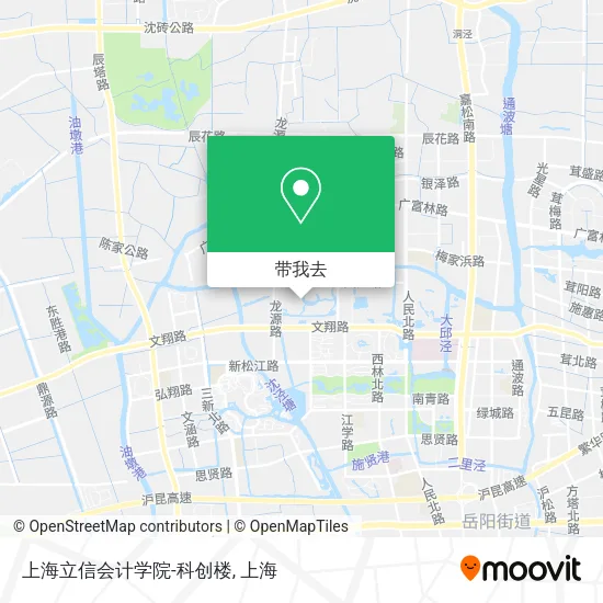 上海立信会计学院-科创楼地图