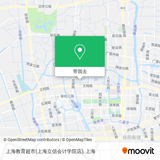 上海教育超市(上海立信会计学院店)地图