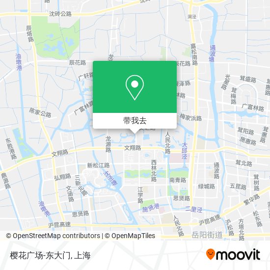 樱花广场-东大门地图