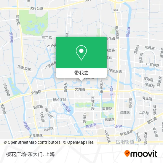 樱花广场-东大门地图
