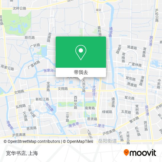 宽华书店地图