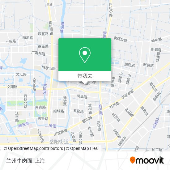 兰州牛肉面地图