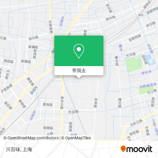 川百味地图