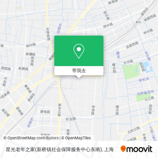 星光老年之家(新桥镇社会保障服务中心东南)地图