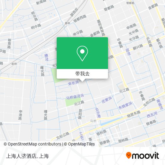 上海人济酒店地图
