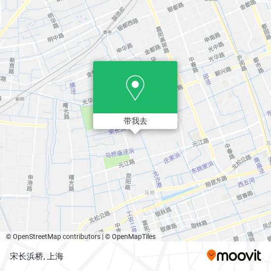 宋长浜桥地图