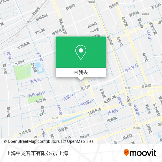上海申龙客车有限公司地图