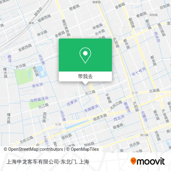 上海申龙客车有限公司-东北门地图