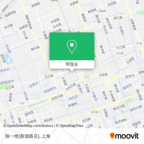 陕一绝(新源路店)地图
