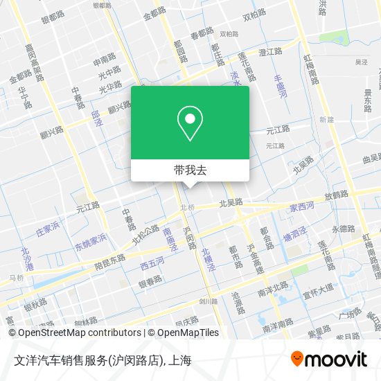 文洋汽车销售服务(沪闵路店)地图