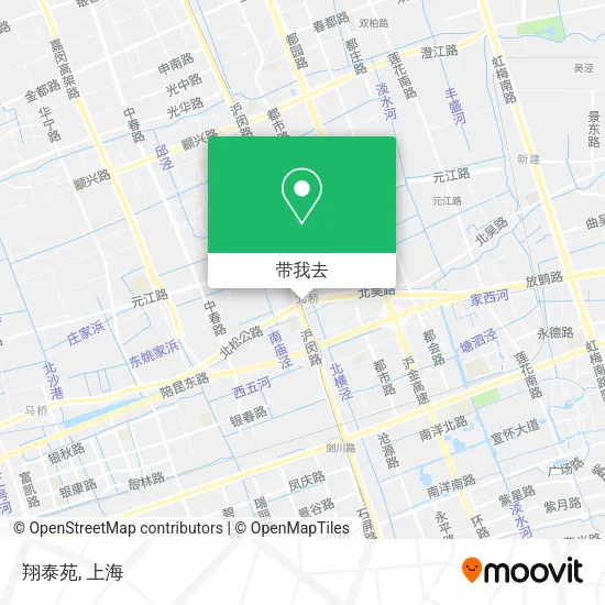 翔泰苑地图
