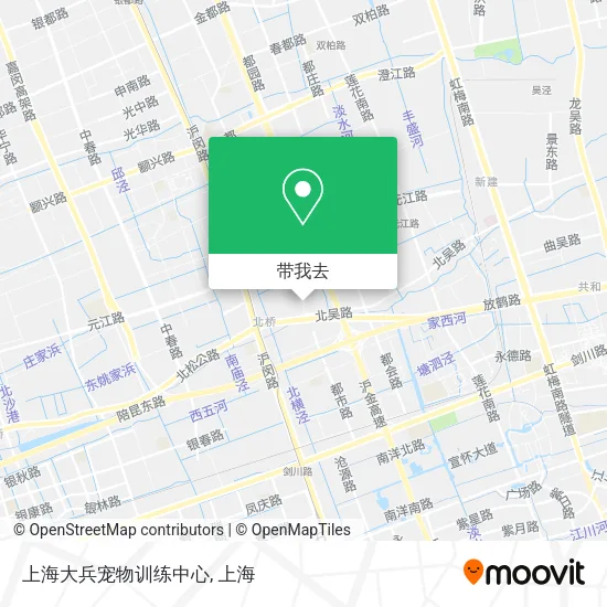 上海大兵宠物训练中心地图
